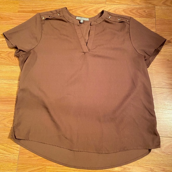 Brown women’s blouse - Picture 1 of 3